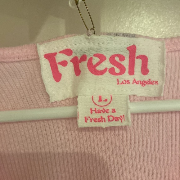 NEW Ice Cream Cone Los Angeles Pink Tank Top - Picture 10 of 12